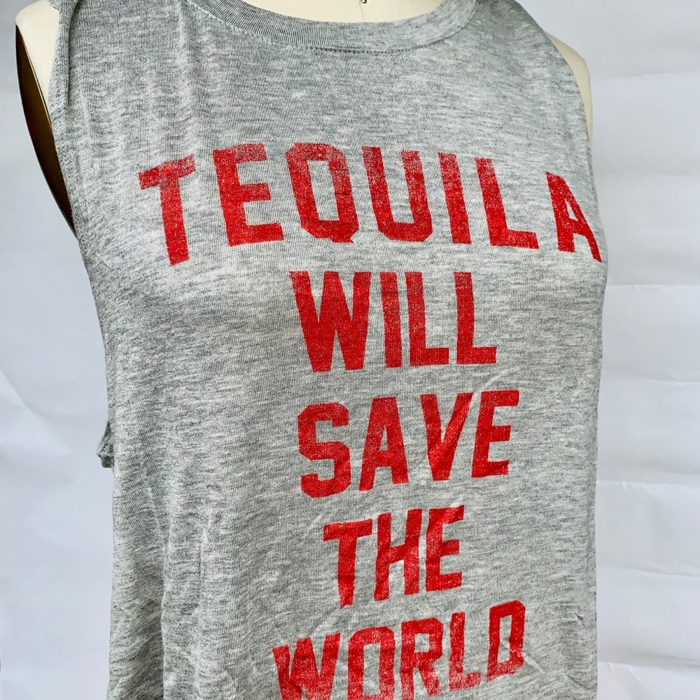 Daydreamer LA "Tequila Will Save the Day" Tank Top